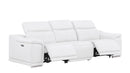 2679 - Power Reclining Sofa, Loveseat & Chair Set In Genuine Leather (6 Recliners)