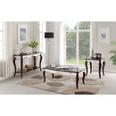 Mathias - Coffee Table - White & Walnut