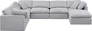 Indulge - Linen 7 Piece Modular Sectional