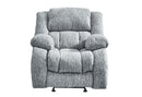 U250 - Reclining Sofa / Console Reclining Loveseat & Glider Recliner - Gray