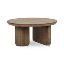 Vander - Solid Wood Round Coffee Table