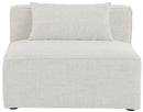 Cube - Linen Armless Chair