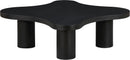 Cove - 48" Oak Veneer And Solid Wood Coffee Table