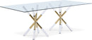 Mercury - Dining Table - Pearl Silver