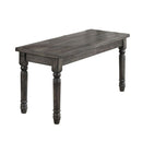 Wallace - Bench - Weathered Gray