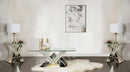 Taffeta - Mirrored Coffee Table Set