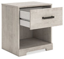 Shawburn - One Drawer Night Stand - Gray