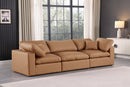 Comfy - Faux Leather Modular Sofa 3 Seats