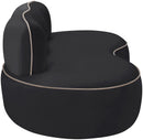 Swerve - Velvet 77" Upholstered Loveseat