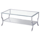 Saide - Glass Top Coffee And End Table Set