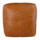 Kona - Leather Pouf