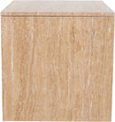 Vernazza - Travertine Table