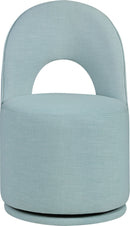 Cirelle - Linen Textured Performance Fabric Dining Chair (Set of 2)