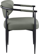 Virella - faux Leather Upholstered Dining Chair (Set of 2) - Black Base