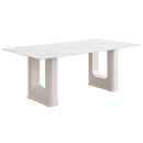 Kalam - Dining Table - Ceramic Top & Beige