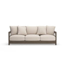 Arc Lake - Sofa With Cushion - Brown / Beige