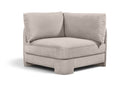 Hammond - Velvet Performance Fabric Upholstered Corner Chair