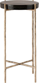Vetra - Iron Base Bunching End Table - Brass