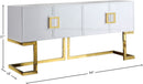 Beth - Sideboard with Gold Legs