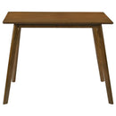Robbie - 5 Piece Counter Height Dining Set - Walnut