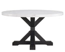 Vance - 5 Piece Dining Room Set - White / Gray