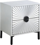 Glitz - Side Table - Antique Silver