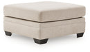 Mandi Point - Oversized Accent Ottoman - Marble