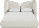 Elowen - Chenille Fabric Upholstered Bed