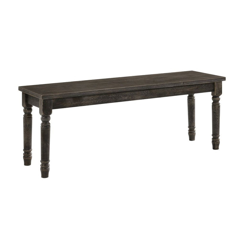 Claudia II - Bench - Weathered Gray