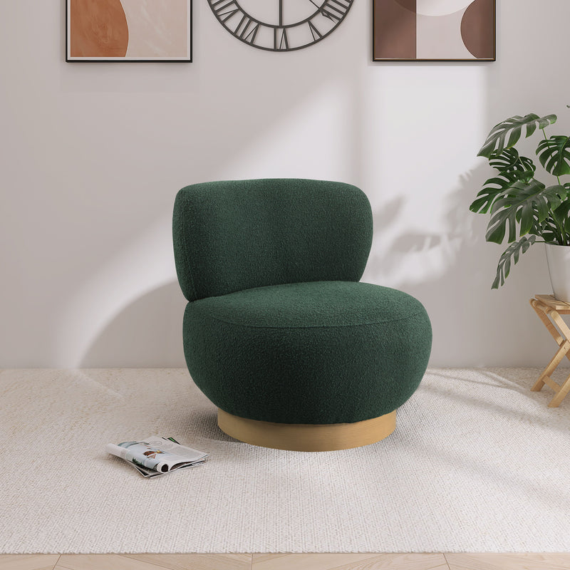 Calais - Accent Chair With Natural Base