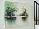 Garlenridge - Wall Art - Green / Tan / White