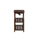 Wasaki - Accent Table With USB - Espresso