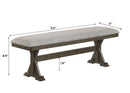 Lloyd - Bench - Brown / Gray