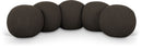 Apollo - Boucle Fabric Bench