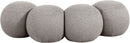 Apollo - Boucle Fabric Bench