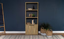 Tabby - 3-Shelf Engineered Wood Media Tower - Mango