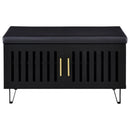 Brixton - 2-Door Padded Entryway Shoe Storage Bench