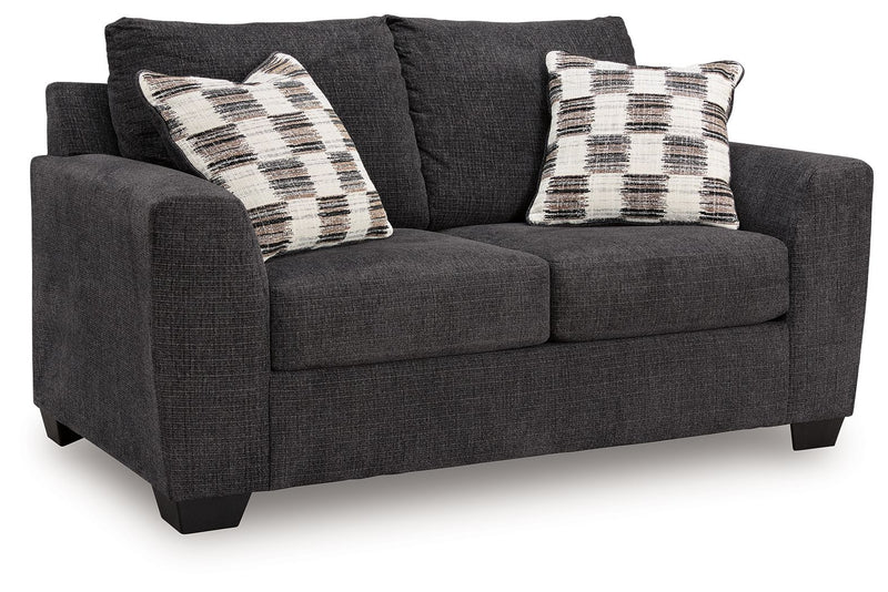 Loreo - Loveseat - Ebony