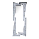 Noralie - 63" Floor Mirror - Mirrored & Faux Diamonds