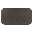 Kasa - Dining Table - Sintered Stone Top & Champagne