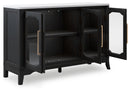 Welltern - Dining Room Server - White / Black