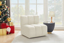 Arc - Velvet Straight Chair