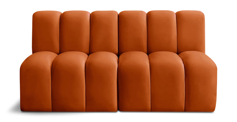 Arc - Velvet 2 Seats Modular Sofa