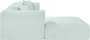 Shaggy - 4 Piece Modular Sectional