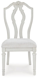 Montelaine - Dining Upholstered Side Chair (Set of 2) - Antique White