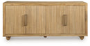 Niam - Accent Cabinet - Light Antique Beige