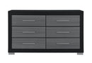 Emma - Dresser - Gray / Black