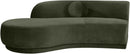 Avra - 86" Velvet Performance Fabric Upholstered Sofa
