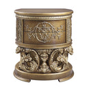 Constantine - Nightstand - Brown & Gold