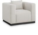 Alfie - Linen Textured Fabic Chair